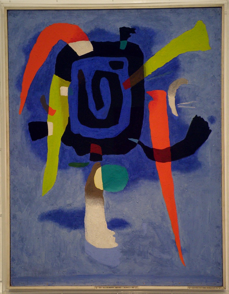 Willi Baumeister "Bluxao V", 1955