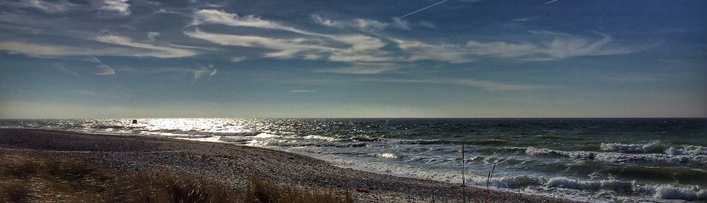 Heavy wind with 35 kmh on the Island of Fehmarn