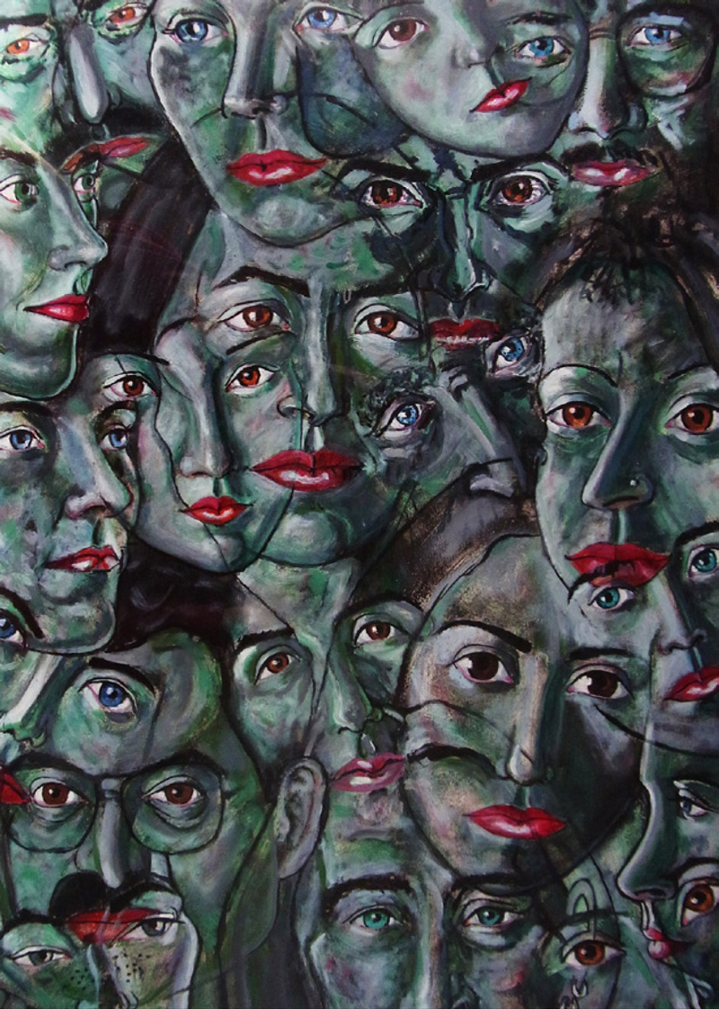 Vernissage: Tevfik Senocak - Nebeneinander des Nacheinanders